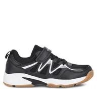 Buty dla chłopców - Sneakersy Endurance Tasi Kids Indoor Sport Shoe E234220 Czarny - miniaturka - grafika 1