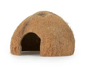 Dekoracje do terrarium - EXO PLANET Skorupa kokosa połówka naturalna - miniaturka - grafika 1