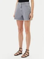 Spodenki damskie - Pepe Jeans Szorty jeansowe PL801112 Szary Slim Fit - miniaturka - grafika 1
