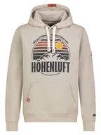 Bluzy męskie - Sublevel Bluza w kolorze beżowym - miniaturka - grafika 1