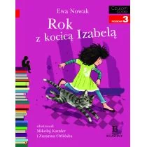 Egmont Czytam sobie Rok z kocicą Izabelą Poziom 3 - Ewa Nowak - Baśnie, bajki, legendy - miniaturka - grafika 1