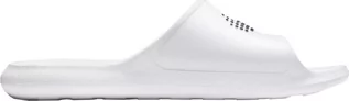 Klapki i japonki męskie - Klapki męskie Nike Victori One Shower Slide białe CZ5478 100-41 - grafika 1