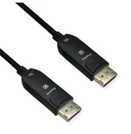 Kable komputerowe i do monitorów - ROLINE Kabel DisplayPort AOC, v2.1, 10K@60Hz, 54Gbit/s, UHBR13.5, DP-DP, M/M, 30 m - miniaturka - grafika 1