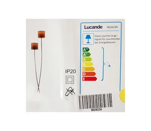 Lucande - Lampa podłogowa JULJANA 2xE14/40W/230V - Lampy stojące - miniaturka - grafika 1