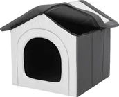 Budy dla psów - Hobbydog R4 BUDA EKOLEN POPIEL EKOLEN + GRAFIT OXFORD - miniaturka - grafika 1