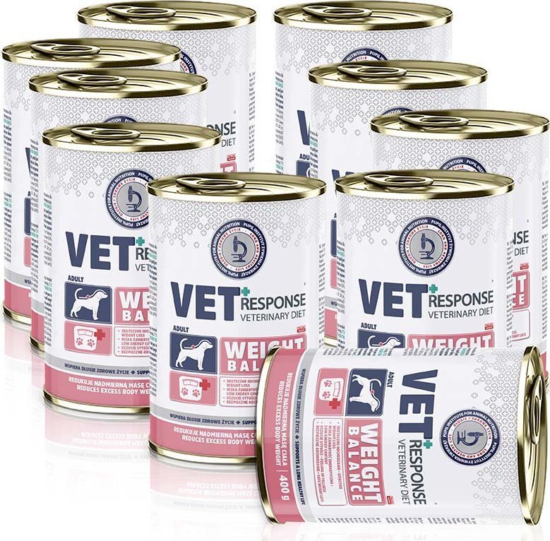 Vet Response Karma weterynaryjna mokra dla psa VET RESPONSE WEIGHT-BALANCE 10x400 g