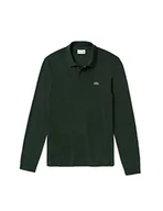 Koszulki męskie - Lacoste, Męska koszulka polo Slim Fit, Zielony (Yzp), L - miniaturka - grafika 1