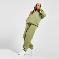 Spodnie sportowe damskie - NIKE SPODNIE W NSW PHNX FLC HR OS PANT ZIELONY DQ5887-334 - Nike - miniaturka - grafika 1
