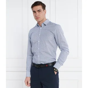 HUGO Koszula Elisha02 | Extra slim fit - Koszule męskie - miniaturka - grafika 1