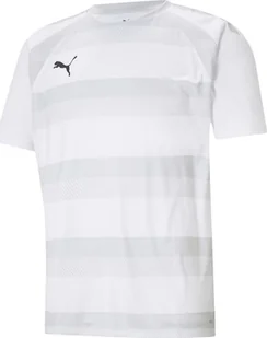Puma Koszulka męska Puma teamVISION Jersey biała 704921 04 S - Koszulki męskie - miniaturka - grafika 1