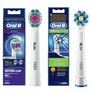 Końcówka Oral-B CROSSACTION EB50 AB + Oral-B EB-18 - Końcówki do szczoteczek elektrycznych - miniaturka - grafika 1