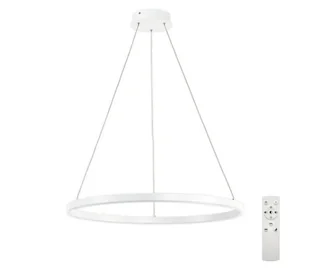 Top Light - LED Żyrandol ściemnialny na lince LED/30W/230V biały + pilot zdalnego sterowania - Lampy sufitowe - miniaturka - grafika 1