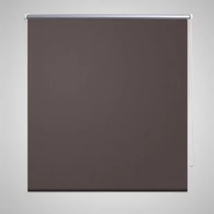 vidaXL vidaXL Roleta zaciemniana, w kolorze kawy (120 x 175 cm) - Rolety - miniaturka - grafika 1