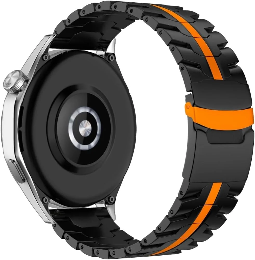 PASEK BRANSOLETA SMARTWATCH TYTAN 20 22 MM UNIWERSALNY METAL LEKKI