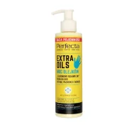 Kremy i maski do rąk - DAX Cosmetics Extra Oils Silikonowe rękawiczki krem-olejek do rąk paznokci i skórek 195 ml, 195 ml 5900525062826 - miniaturka - grafika 1