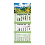 Kalendarze - EV-Corp Kalendarz 2026 trójdzielny Lux gł. wypukła Tatry - kalendarz - miniaturka - grafika 1