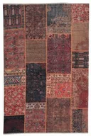 Dywany - Dywan PESCARA ST021 patchwork bordo - miniaturka - grafika 1