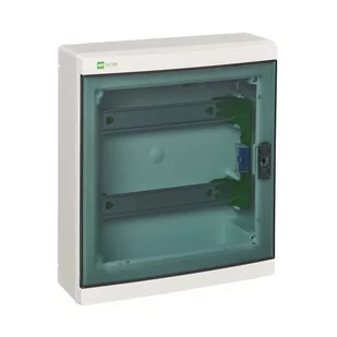 Elektro-Plast nasielsk Rozdzielnica modułowa natynkowa ELEGANT 2x12 drzwi przezroczyste 2425-01 2425-01 - Rozdzielnie elektryczne - miniaturka - grafika 1