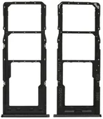 Części serwisowe do telefonów - SZUFLADKA TACKA KARTY DO SAMSUNG M23 5G M236B CZARNY - miniaturka - grafika 1