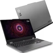 Laptopy - Lenovo LOQ 15ARP9 Ryzen 7 7435HS 15.6"FHD IPS 300nits AG 144Hz 16GB DDR5 4800 SSD512 GeForce RTX 4070 8GB NoOS Luna Grey 83JC0081PB - miniaturka - grafika 1