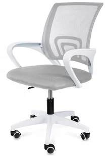 Fotel biurowy, krzesło biurowe Fotel Obrotowy Ergonomiczny Do Biura Gabinetu VENTO MESH Szary Mikrosiatka - Fotele i krzesła biurowe - miniaturka - grafika 1