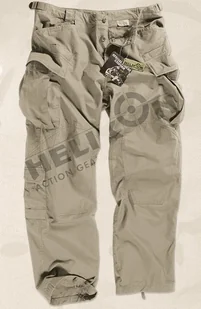 spodnie bojówki SFU TROUSERS COTTON RIPSTOP BEIGE-S - Spodnie męskie - miniaturka - grafika 1