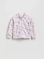 Bluzy dla dziewczynek - Reserved - Wzorzysta bluza - lawendowy - miniaturka - grafika 1