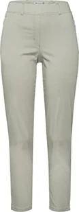Raphaela by Brax Damskie spodnie Lavina Zip 6/8 super lekkie bawełniane spodnie, pastelowy zielony, 44, Pastelowa Zieleń, 70 - Spodnie damskie - miniaturka - grafika 1