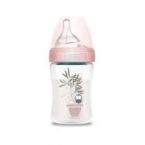 Canpol babies HABERMAN Butelka antykolkowa 0-6m 1/098 kolor różowy 260 ml - Butelki dla niemowląt - miniaturka - grafika 1