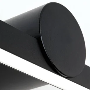 Oświetlenie lustra LED Beauty, 61cm, czarne - Lampy ścienne - miniaturka - grafika 5