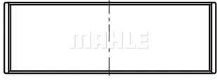 Łożysko korbowodu Mahle 029 PL 20897 050 - Silnik - akcesoria - miniaturka - grafika 1