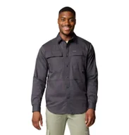 Koszule męskie - Koszula męska Columbia LANDROAMER TWILL szara 2120581011 - miniaturka - grafika 1