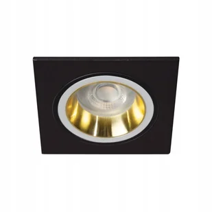 Kanlux Oczko sufitowe czarny złoty Feline Dsl G/b 37257 - Lampy sufitowe - miniaturka - grafika 1