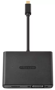 Sitecom Adapter Mini DisplayPort HDMI/VGA - Adaptery i przejściówki - miniaturka - grafika 2