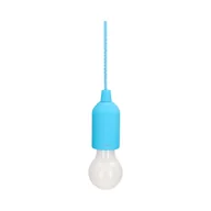 Lampy stojące - Lampka Turystyczna LED na Baterie Nocna pod Namiot Kemping Niebieska - miniaturka - grafika 1