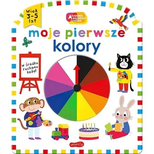 Moje pierwsze kolory. Akademia mądrego dziecka - Książki edukacyjne - miniaturka - grafika 1