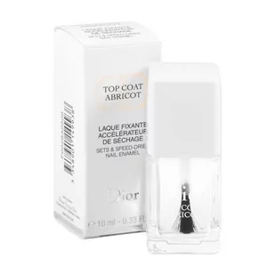 Dior Top Coat Abricot szybkoschnący lakier do paznokci do paznokci Sets and Speed-dries Nail Enamel) 10 ml - Lakiery do paznokci - miniaturka - grafika 1