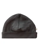 Czapeczki dla niemowląt - Moodstreet Czapka beanie w kolorze antracytowym - miniaturka - grafika 1