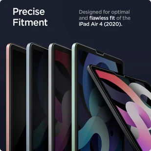 SZKŁO HARTOWANE SPIGEN GLAS.TR ”EZ FIT” IPAD AIR 4 2020 / 5 2022 - Szkła hartowane na telefon - miniaturka - grafika 16