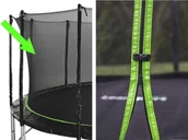 Akcesoria do trampolin - Siatka Wewnętrzna Do Trampoliny 10Ft Lean Sport Pro - miniaturka - grafika 1