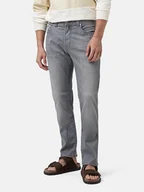 Spodnie męskie - Pierre Cardin Dżinsy - Tapered fit - w kolorze szarym - miniaturka - grafika 1