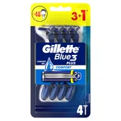 Maszynki do golenia i wkłady - Gillette Blue3 Comfort - Maszynki do golenia 3+1 szt. - miniaturka - grafika 1