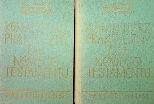 Komentarz praktyczny do Nowego Testamentu Część 1 i 2 - Religia i religioznawstwo - miniaturka - grafika 1