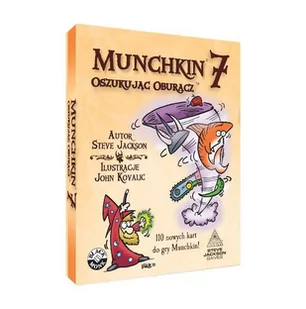 Black Monk Munchkin 7 Oszukując oburącz Dodatek - Gry planszowe - miniaturka - grafika 1