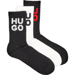 Hugo Bodywear Skarpety 3-pack - Skarpetki męskie - miniaturka - grafika 1