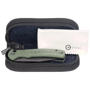 Nóż składany CIVIVI Cogent Green Micarta, Black Damascus (C20038D-DS1) - Noże - miniaturka - grafika 9