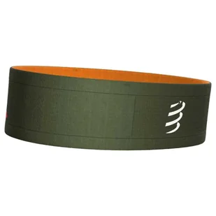 Pas Compressport Free Belt U Czarno-Pomarańczowy (CU00012B-624) - Shakery i bidony sportowe - miniaturka - grafika 1