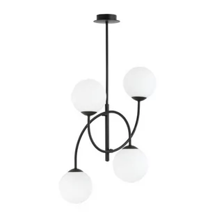 Archi lampa wisząca 4xE14 czarna/biała 1288/4B - Lampy sufitowe - miniaturka - grafika 1