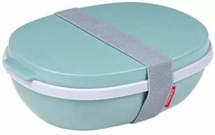 Duo Rosti Mepal Podwójne pudełko na lunch ROSTI MEPAL Ellipse miętowe, 22,5x17,5x5,5 cm - Pojemniki kuchenne - miniaturka - grafika 3