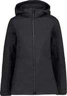 Kurtki damskie - CMP Damska kurtka softshell z kapturem - miniaturka - grafika 1
